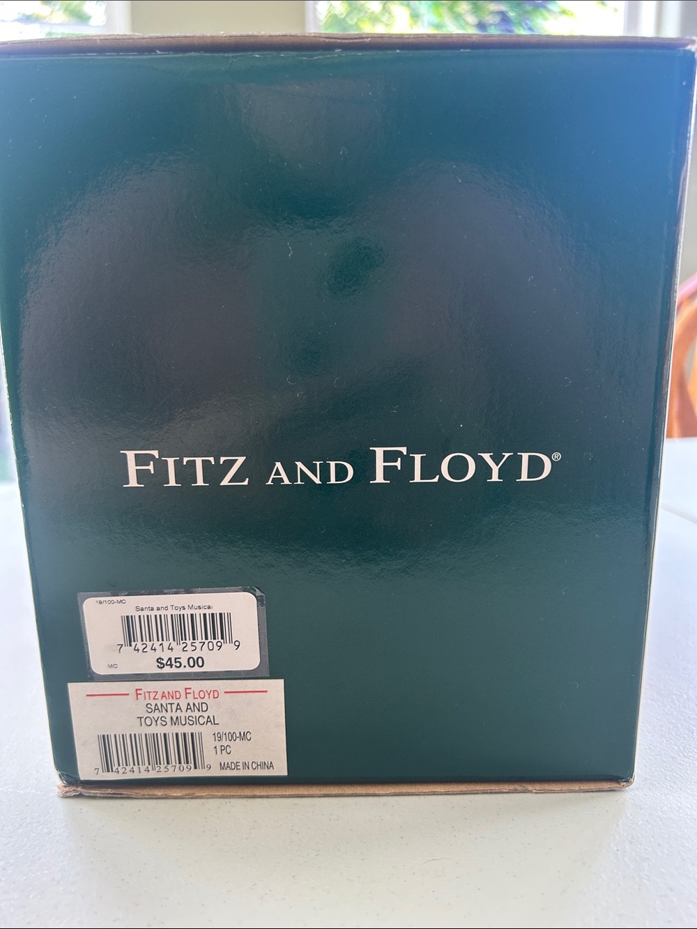1990’s Vintage Fitz and Floyd Multicolor Musical Santa Holiday Figurine - Picture 3 of 13